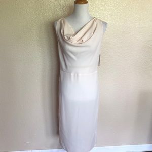 J Brand Bharati Cowl Neck Drape Sheer Dress Size 2 New